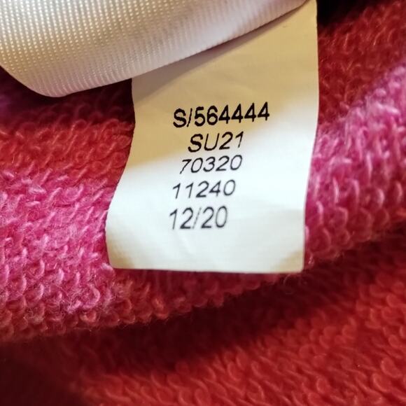 Lou & Grey Purple Pinky-Peach Dip Dye SOFT Pullover Sweatshirt S - Picture 8 of 15